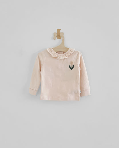T-shirt jersey ruffle