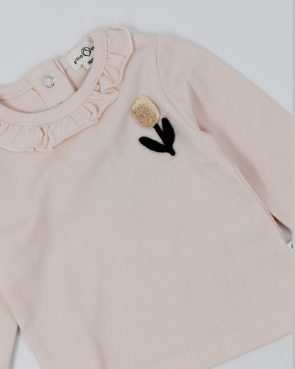 T-shirt jersey ruffle